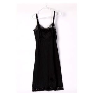 Black Full Length Slip